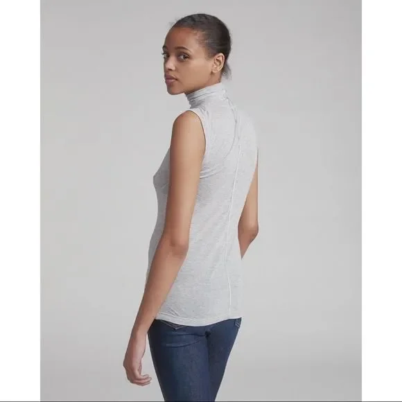 rag & bone Briony sleeveless turtleneck top L NWT - Picture 6 of 8
